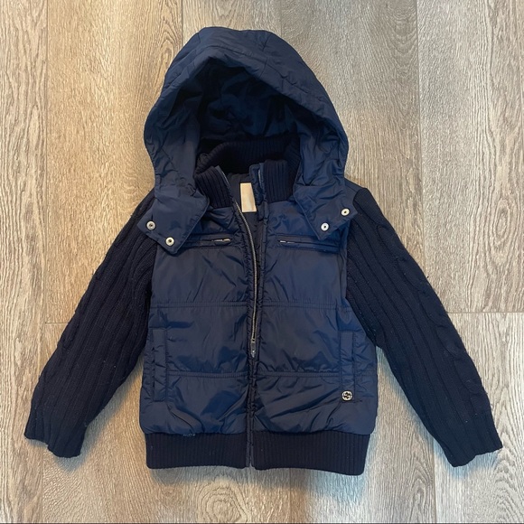 AME　GUCCI キッズ　ダウンコート AME GUCCI キッズ ダウンコート チルドレンズ〕GGキャンバス ダウン